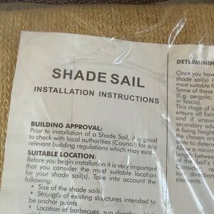 Shade & Beyond 10’x10’ shade sail